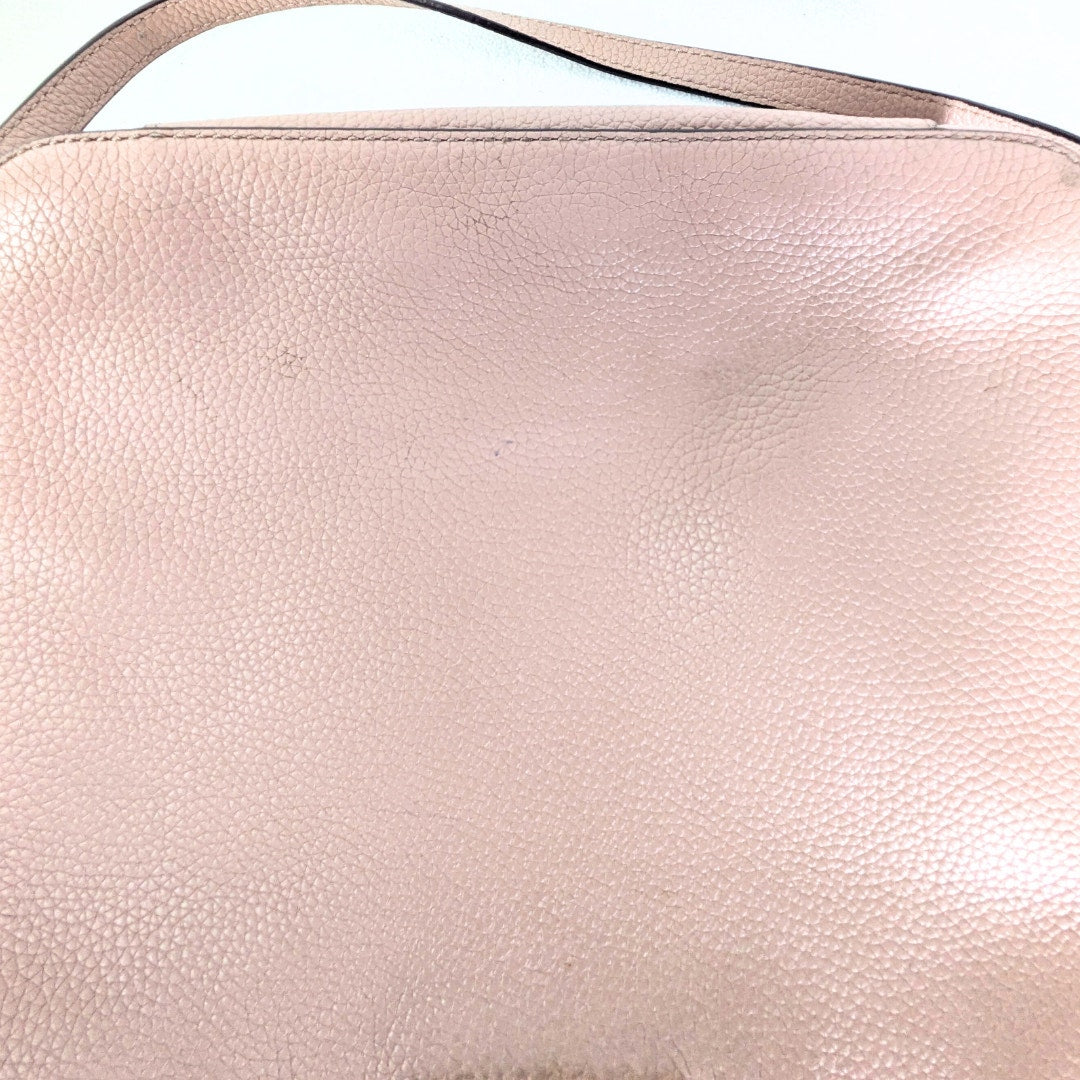 Pre-loved Michael Kors Jet Set Large Saffiano Leather Messenger Bag