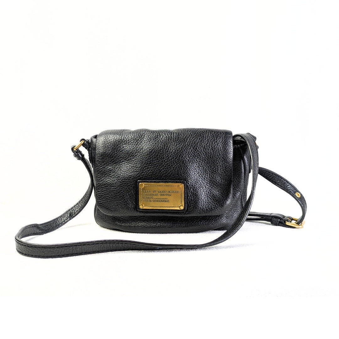 Pre-owned Marc by Marc Jacobs Classic Q Percy Flap Crossbody Bag