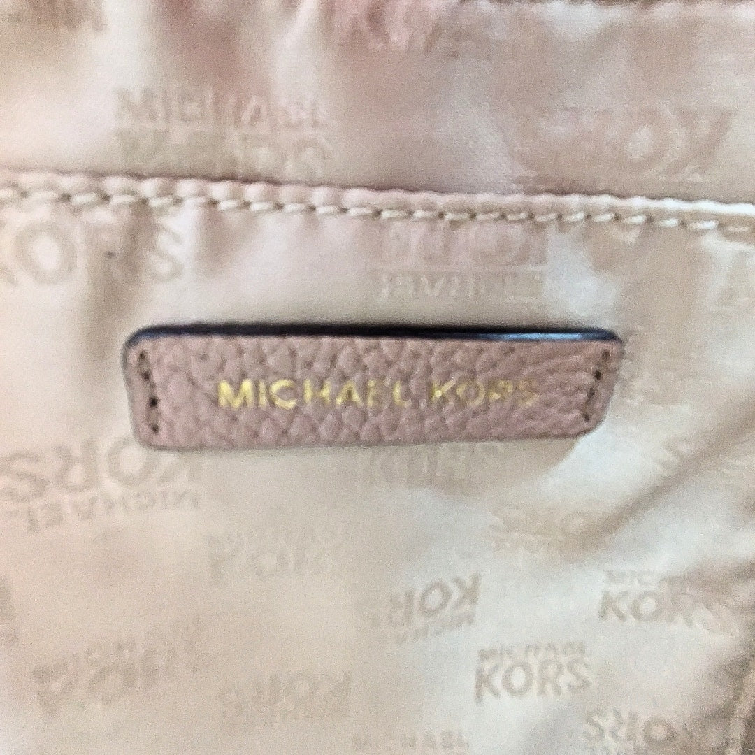 Pre-loved Michael Kors Jet Set Large Saffiano Leather Messenger Bag