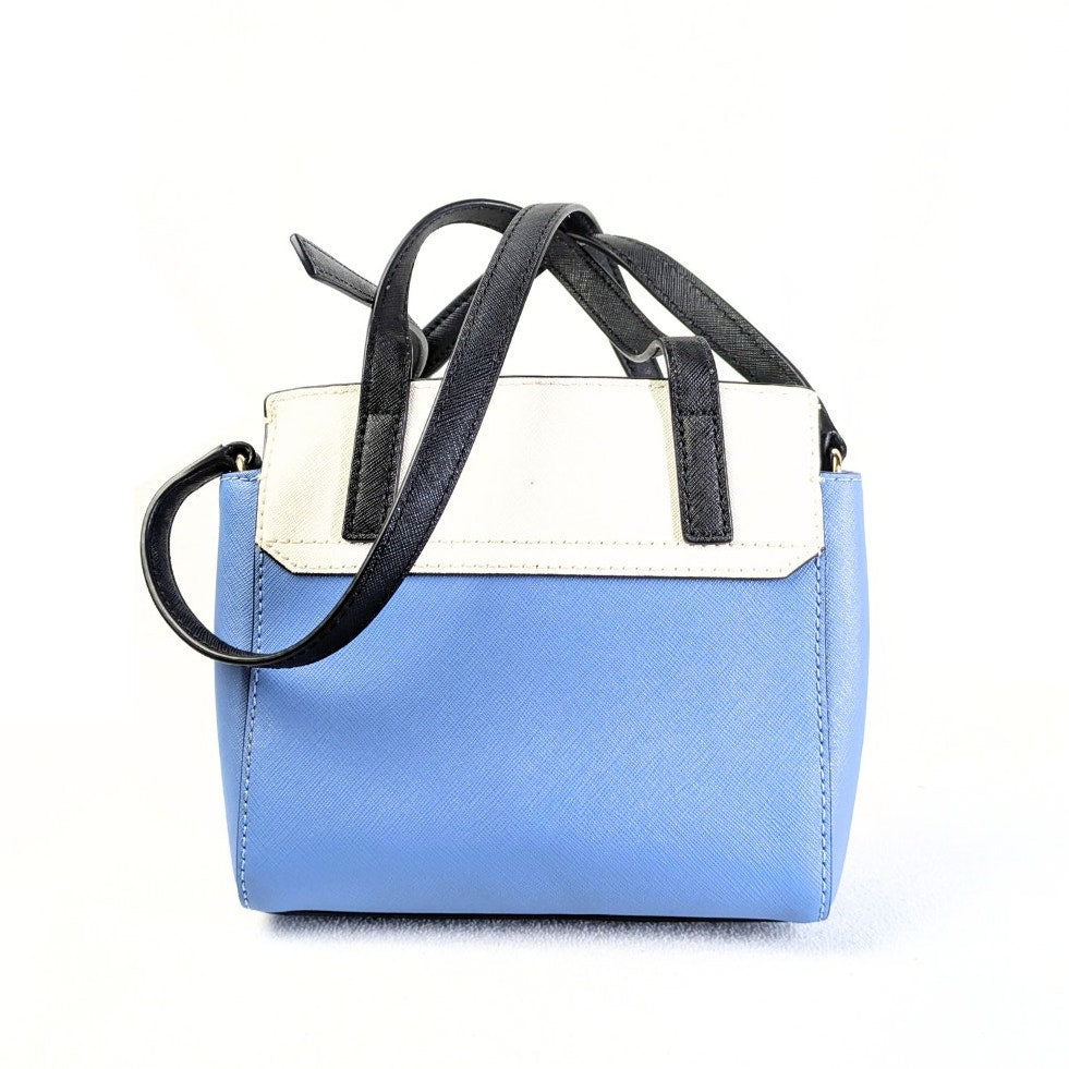 Pre-loved Kate Spade Laurel Way Mini Alisanne Leather Crossbody Satchel Handbag