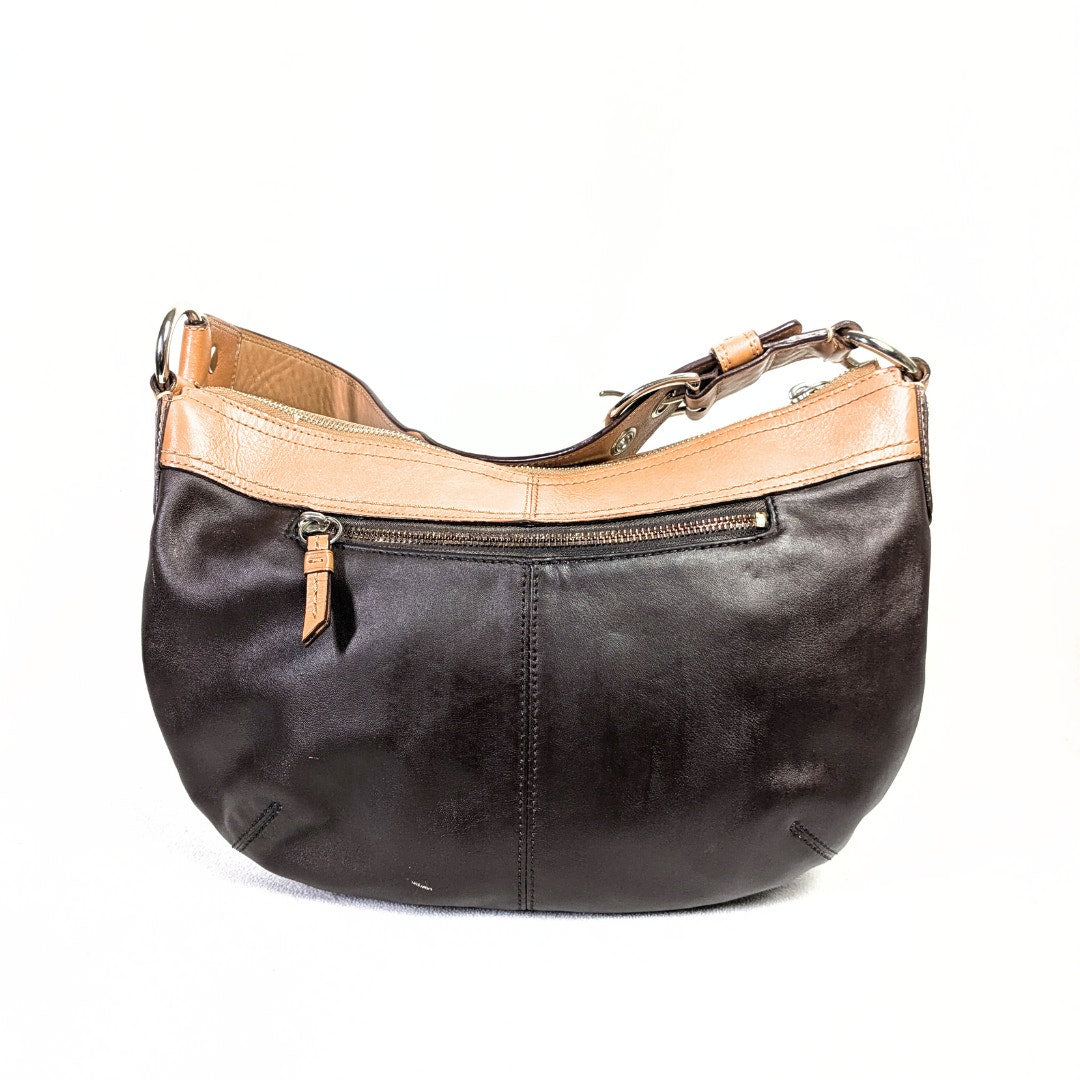 Vintage Repainted COACH Hamilton Hobo Shoulder Bag