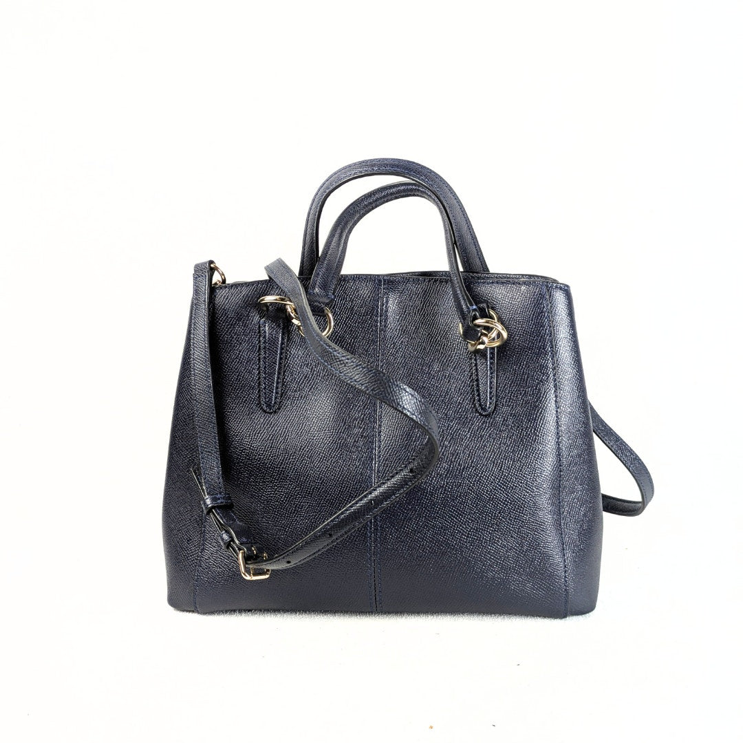 Pre-owned COACH Minetta Leather Crossbody Handbag