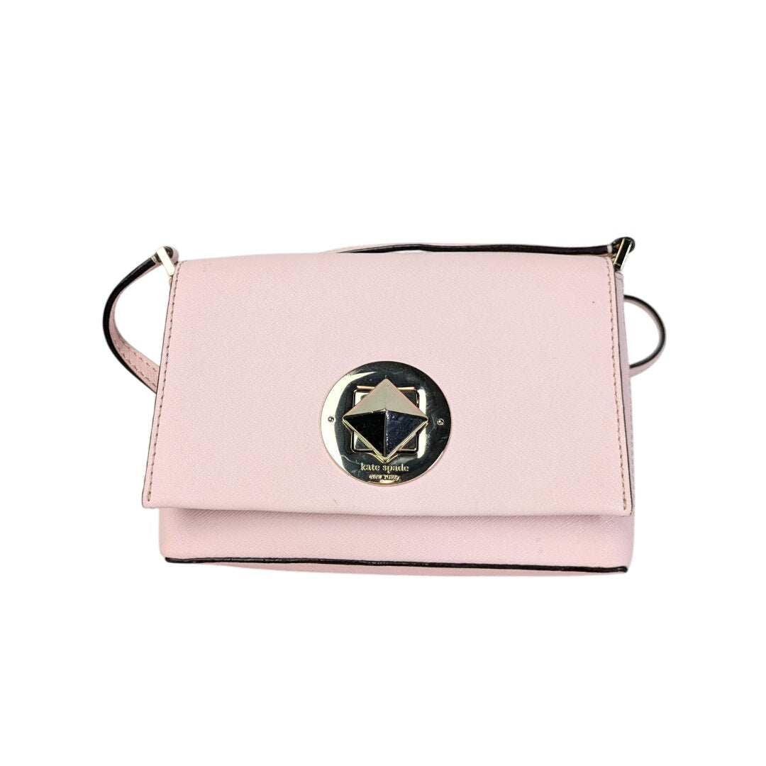 The front side of the Kate Spade New York Newbury Lane Sally Crossbody Bag, captured on the white background.