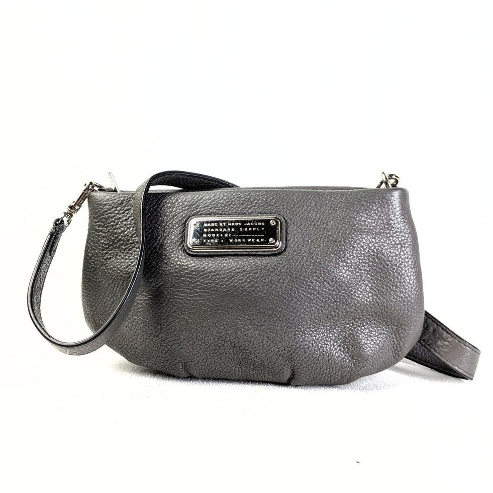 Pre-loved Marc by Marc Jacobs Small Q Percy Leather Crossbody Bag