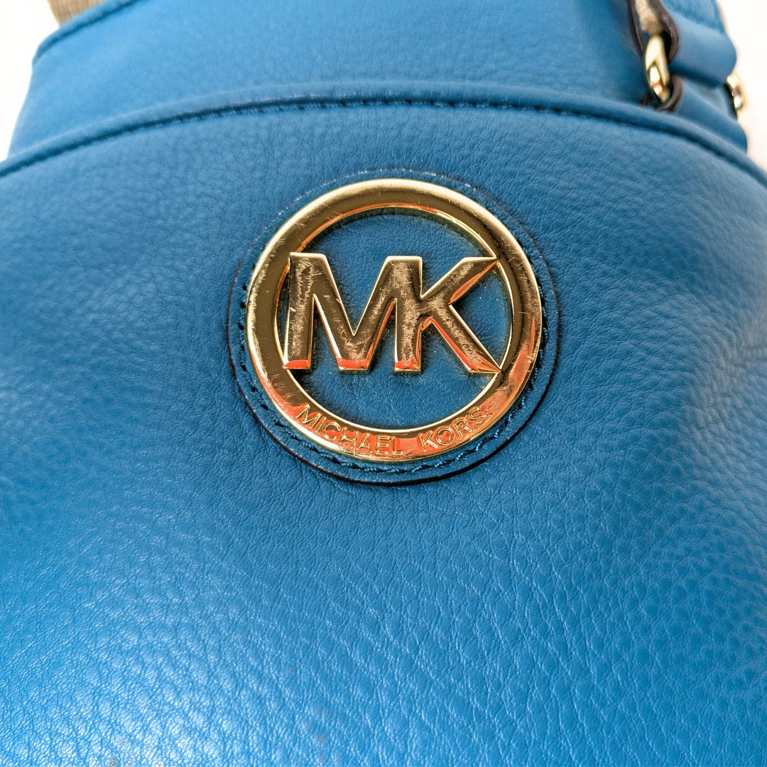 Michael Kors Fulton Sky Blue Crossbody Bag
