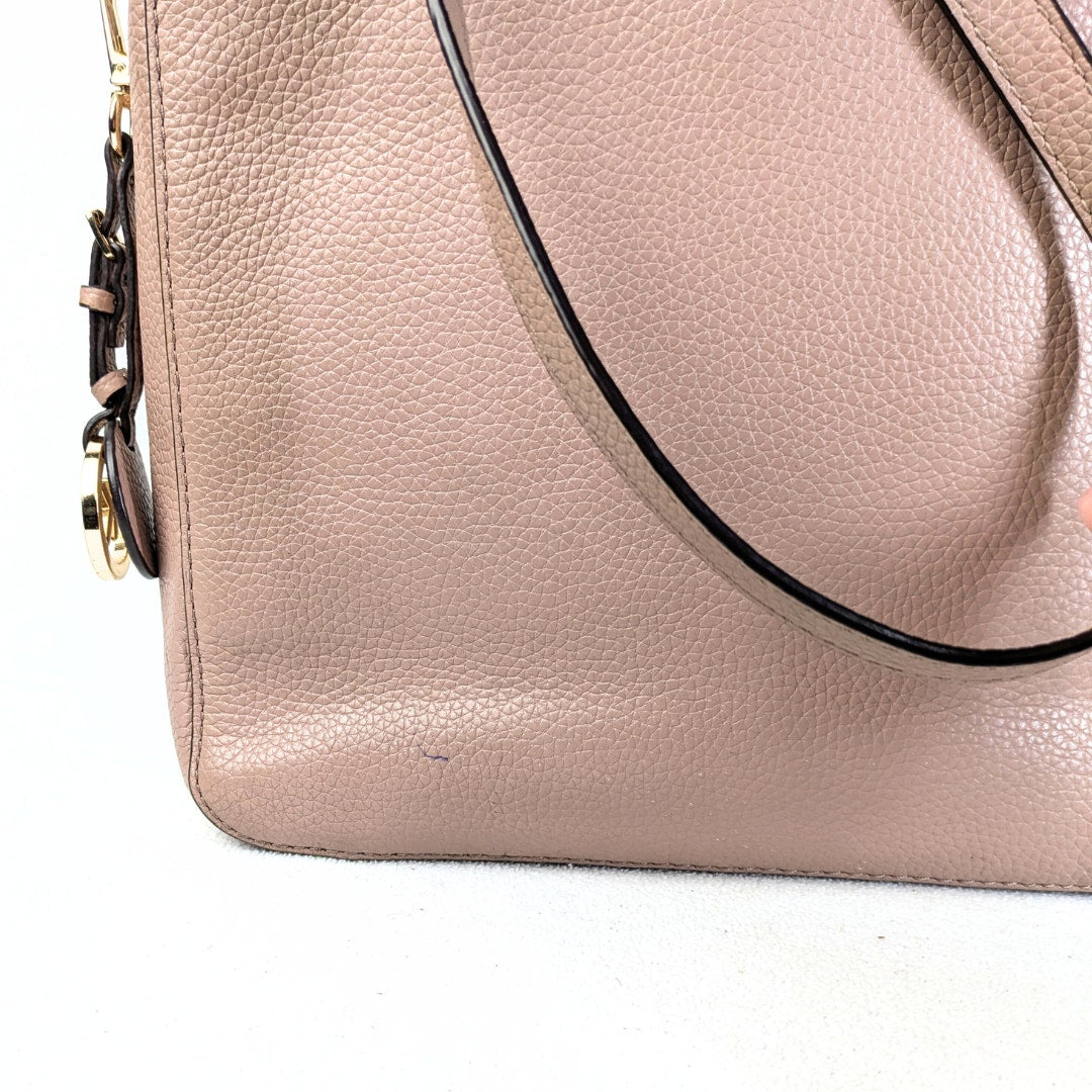 Pre-loved Michael Kors Jet Set Large Saffiano Leather Messenger Bag