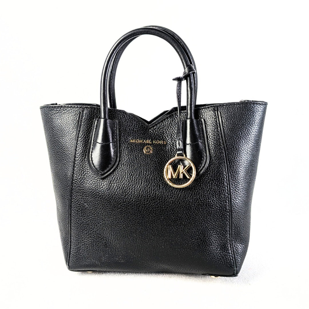 Pre-owned Michael Kors Mini Mae Satchel Handbag