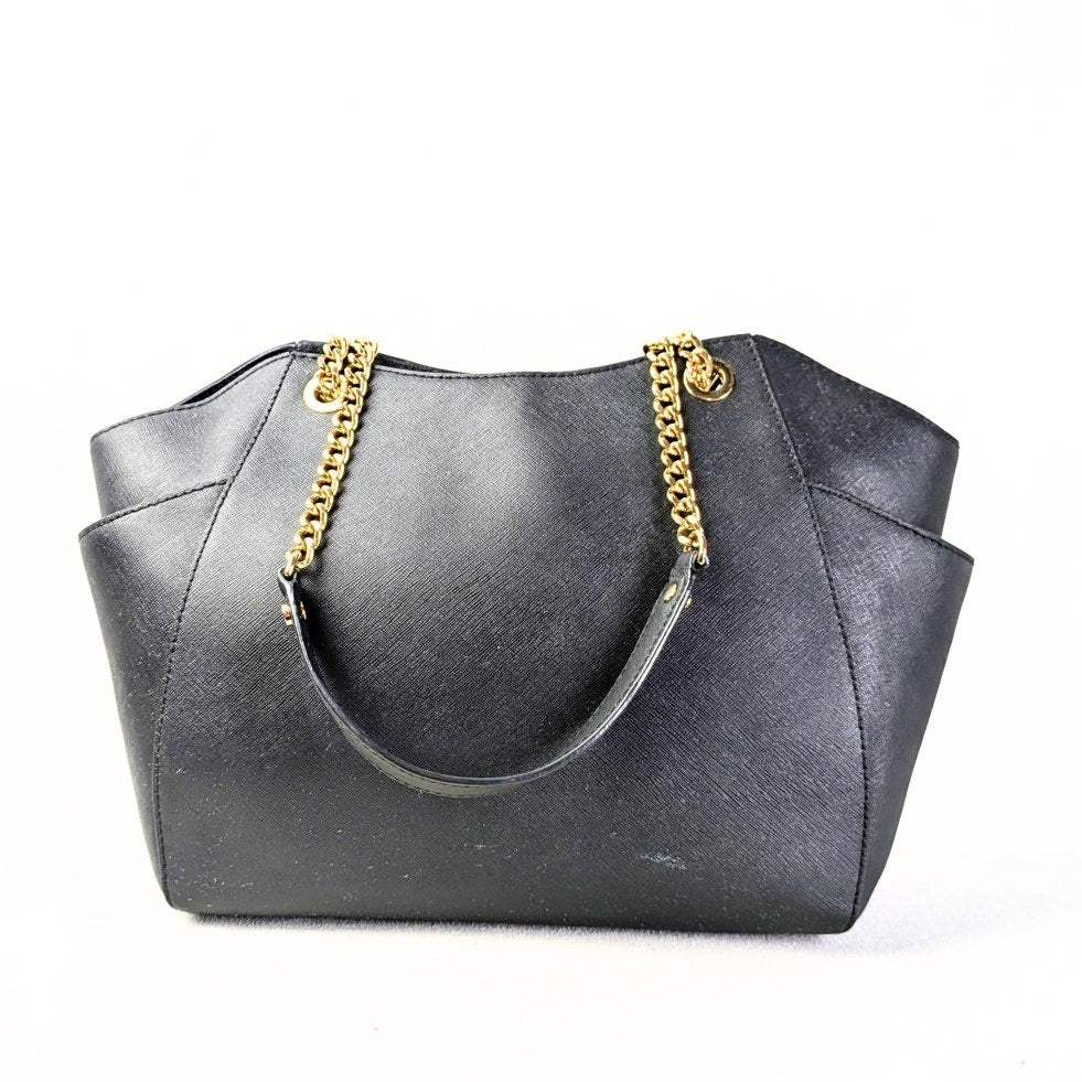 Pre-loved Michael Kors Jet Set Saffiano Leather Tote Bag
