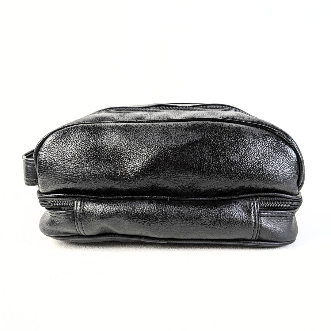 Genuine Leather Travel / Cosmetic Bag