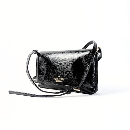 Pre-loved Kate Spade New York Cedar Street Patent Leather Aster Crossbody Bag