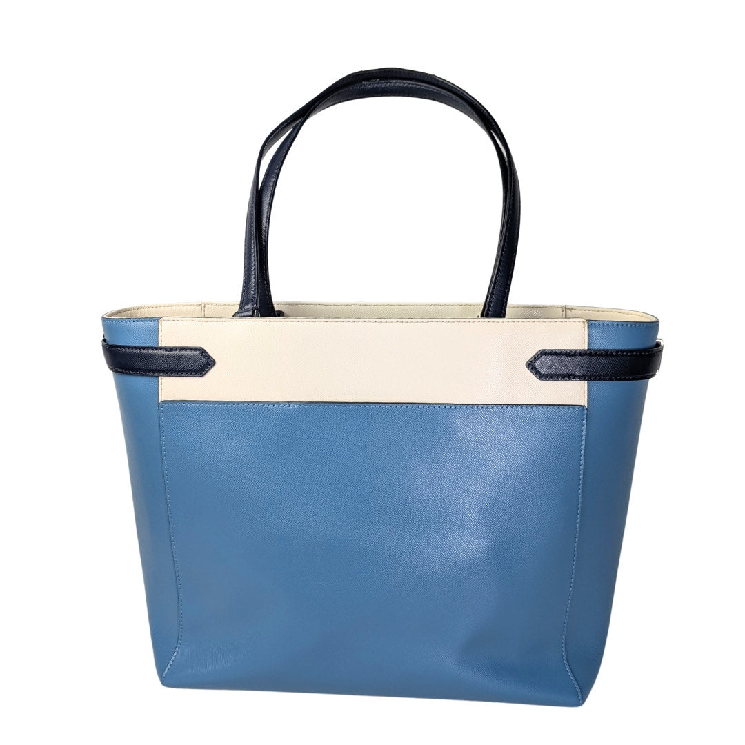 Pre-owned Kate Spade Staci Colorblock Laptop Tote