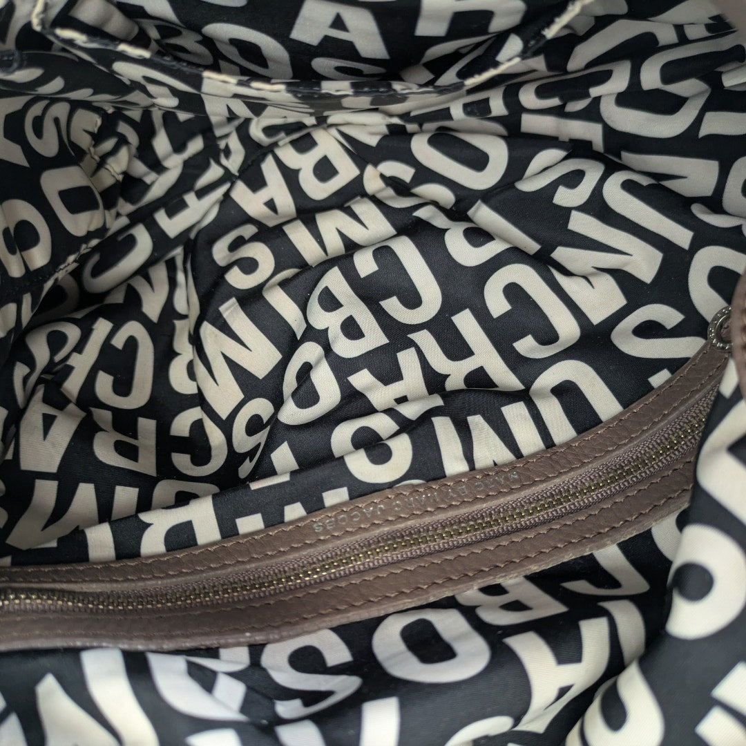 Pre-owned Marc by Marc Jacobs Workwear Natasha Zip Crossbody Leather Bag
