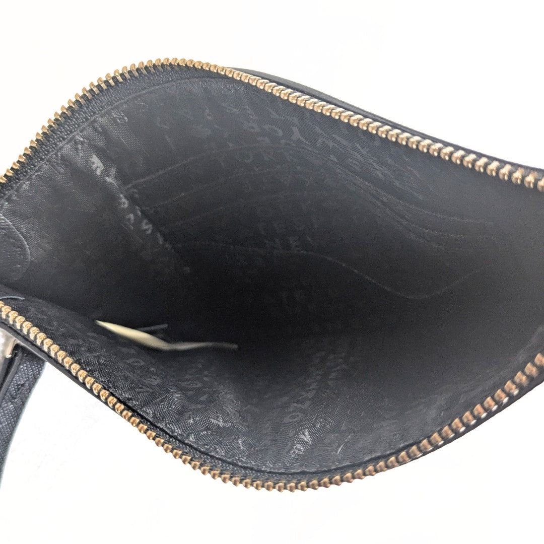 Kate Spade Black Saffiano Leather Wristlet