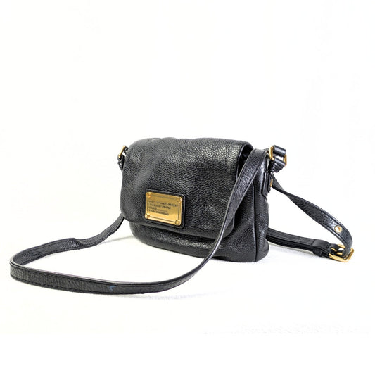 Pre-owned Marc by Marc Jacobs Classic Q Percy Flap Crossbody Bag
