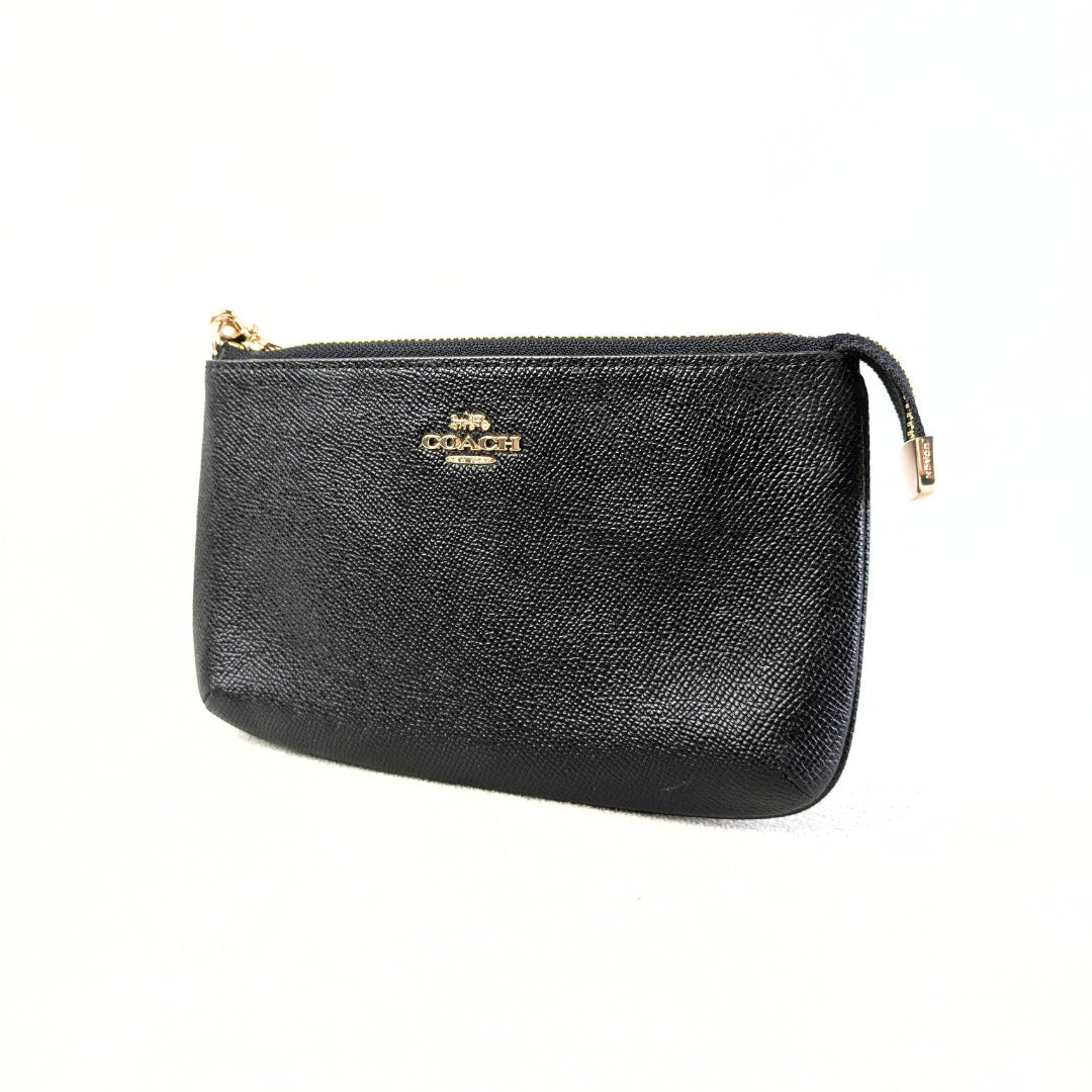 Coach Crossgrain Wristlet