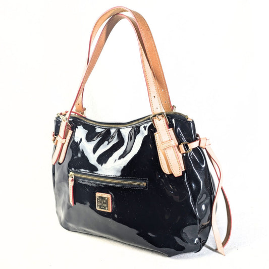 Dooney & Bourke Patent Leather Shoulder Bag