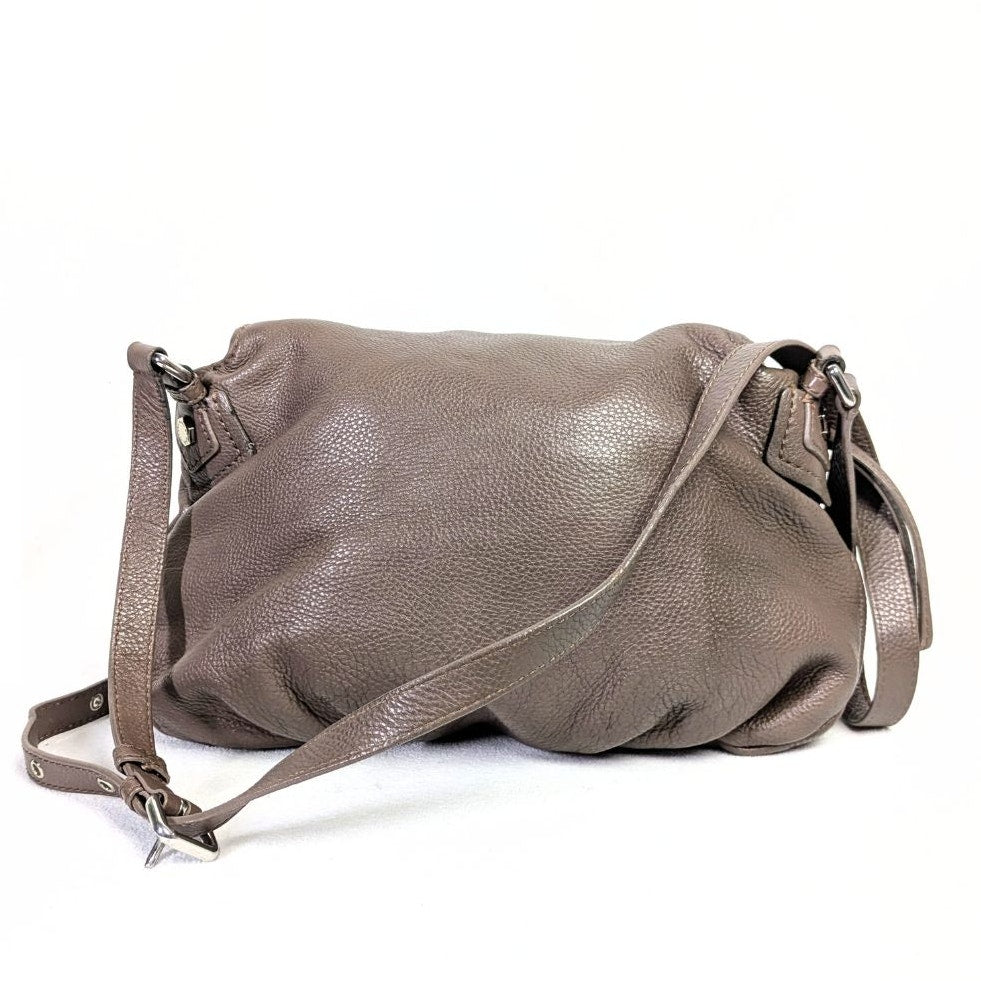 Marc Jacobs Classic Q Natasha Crossbody Bag – Brown Leather