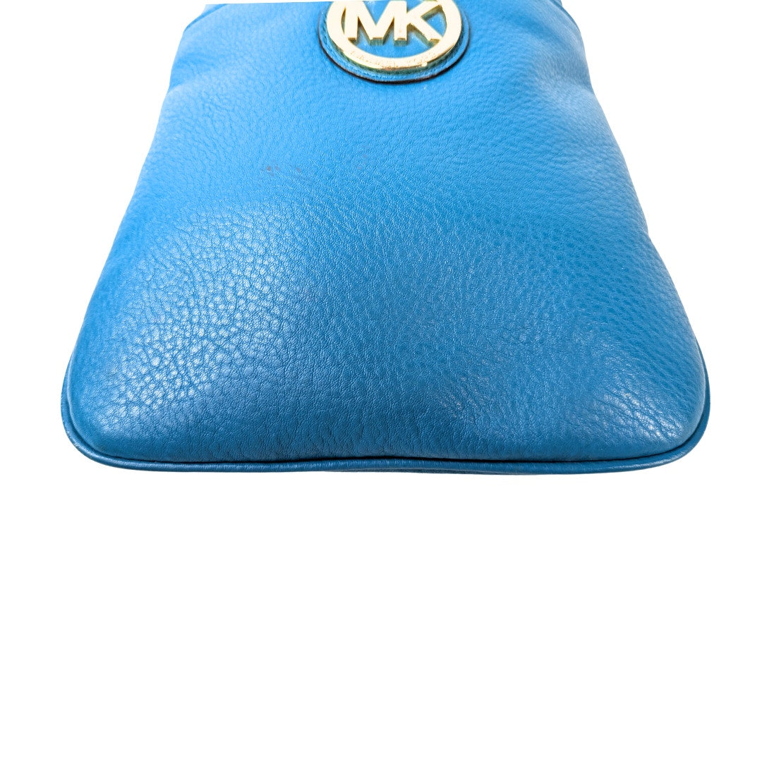 Michael Kors Fulton Sky Blue Crossbody Bag