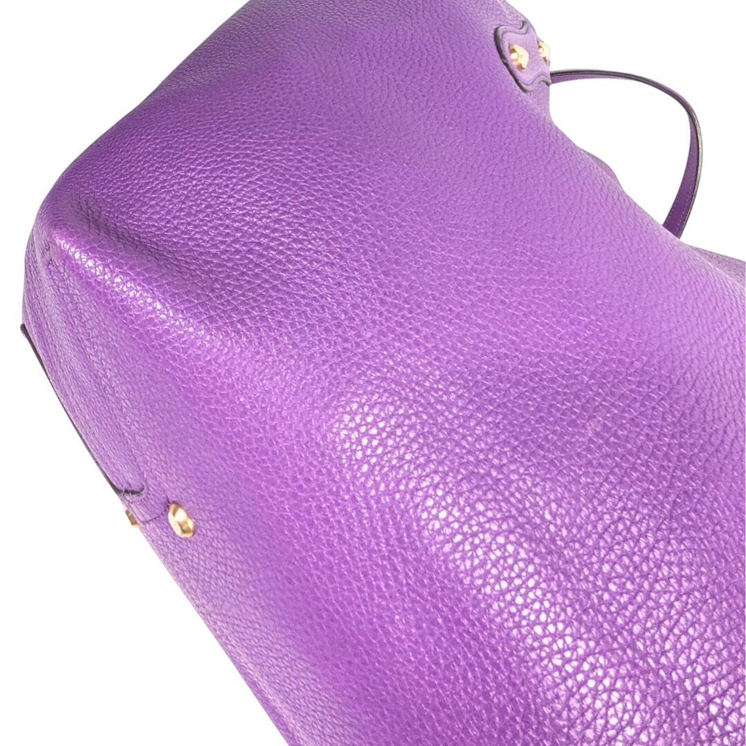 Annabel Ingall Large Isabella Tote Bag in Vibrant Purple