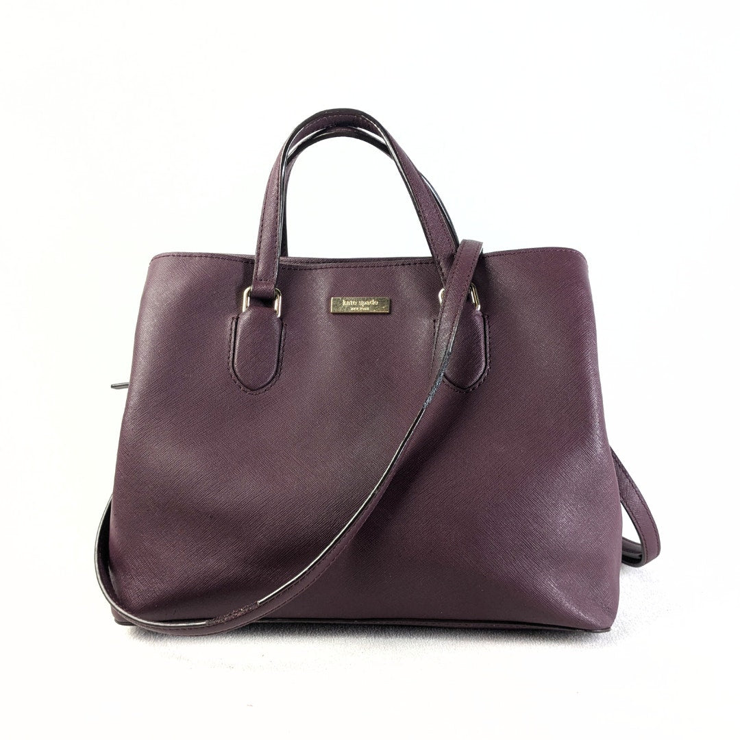 Pre-loved Kate Spade Saffiano Leather Shoulder Bag