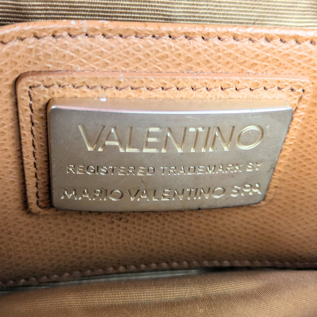 Pre-owned Valentino by Mario Valentino Kelly Palmellato Snap Wallet