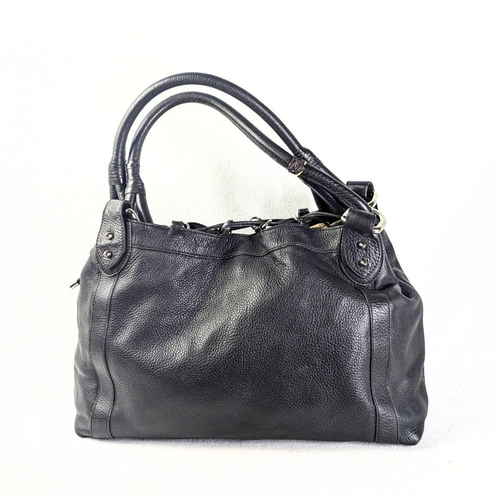 Donald J Pliner Large Leather Tote Bag