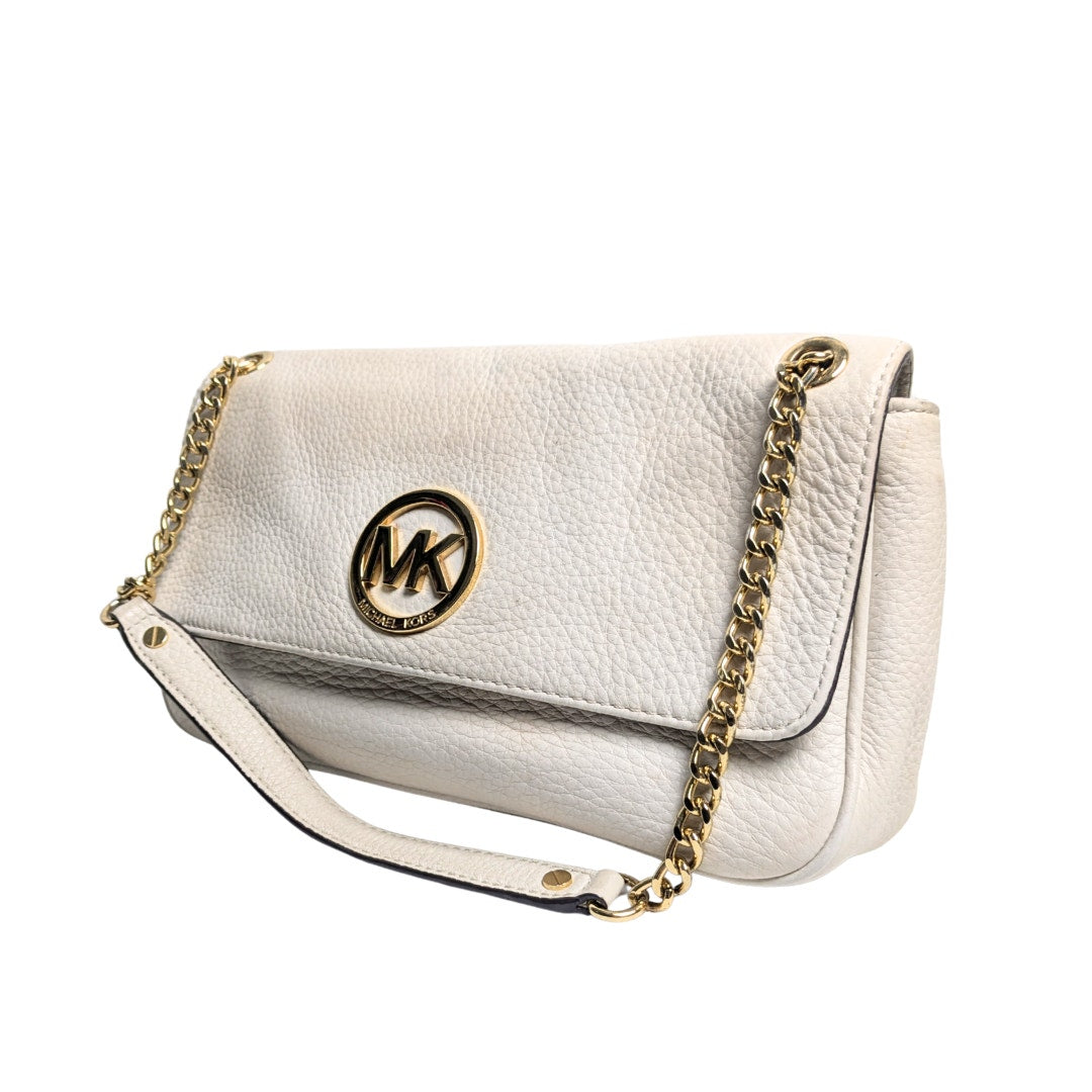 Michael Kors Fulton Front Flap Chain Shoulder Bag