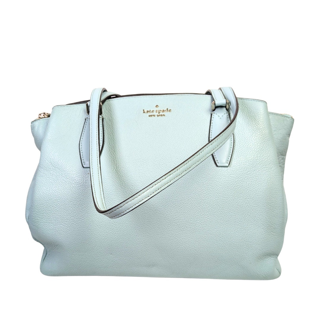 Kate Spade Monet Turquoise Leather Shoulder Bag