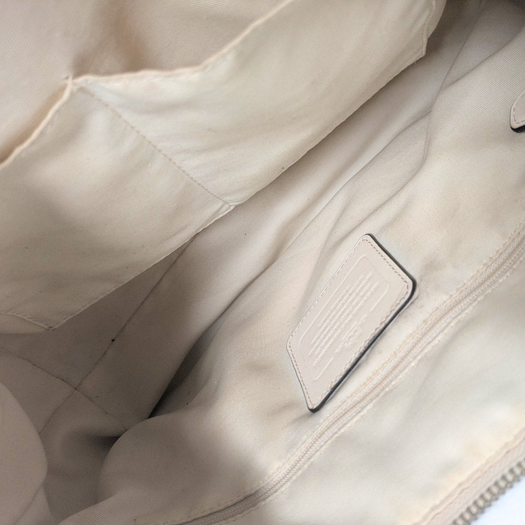 COACH Celeste Convertible Signature Canvas Hobo Bag