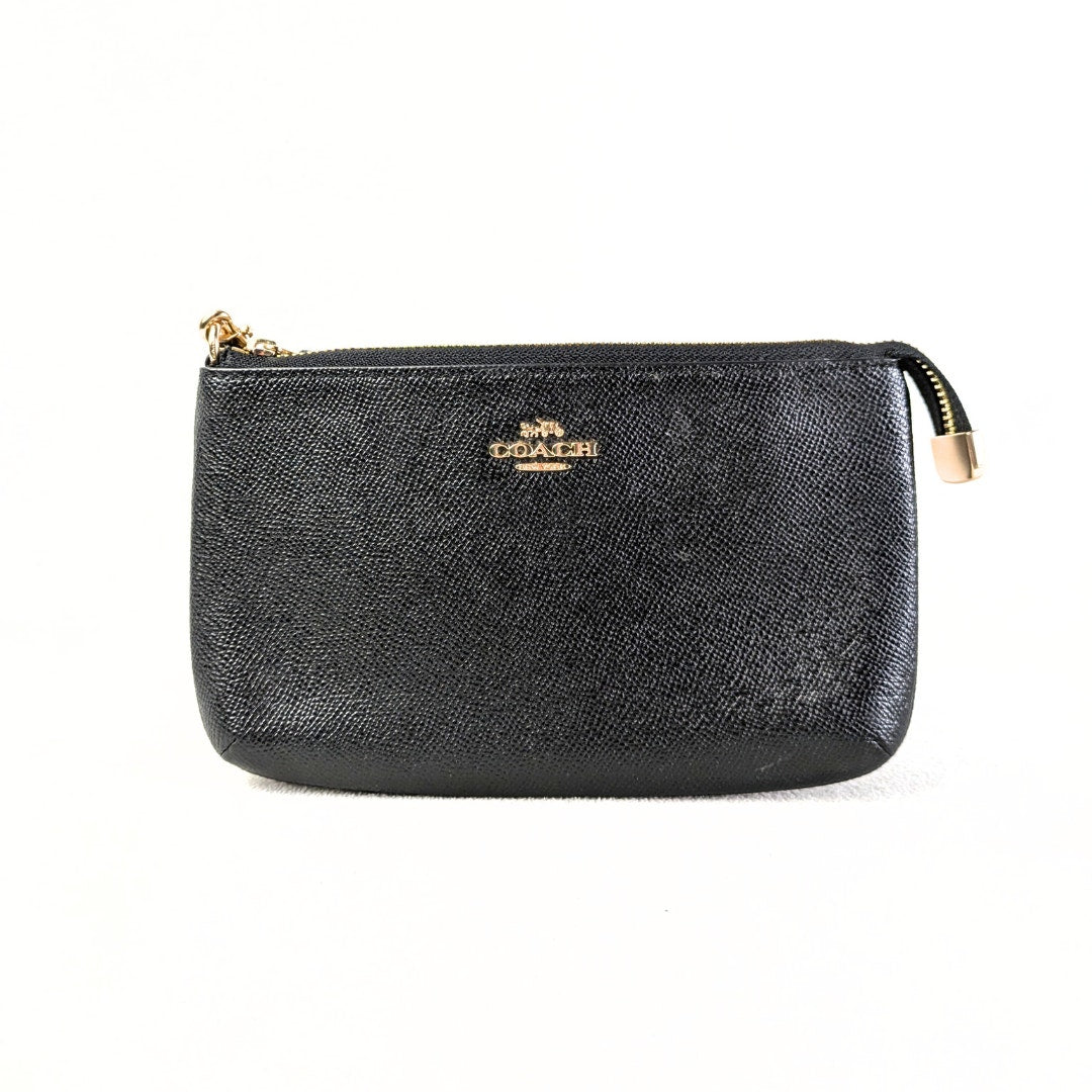 Coach Crossgrain Wristlet