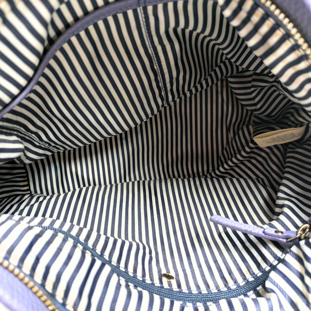 Kate Spade New York Orchard Street Natalya Navy Leather Shoulder & Crossbody Bag