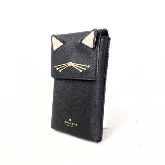 Pre-loved Kate Spade Cat North South Phone Case & Card Holder