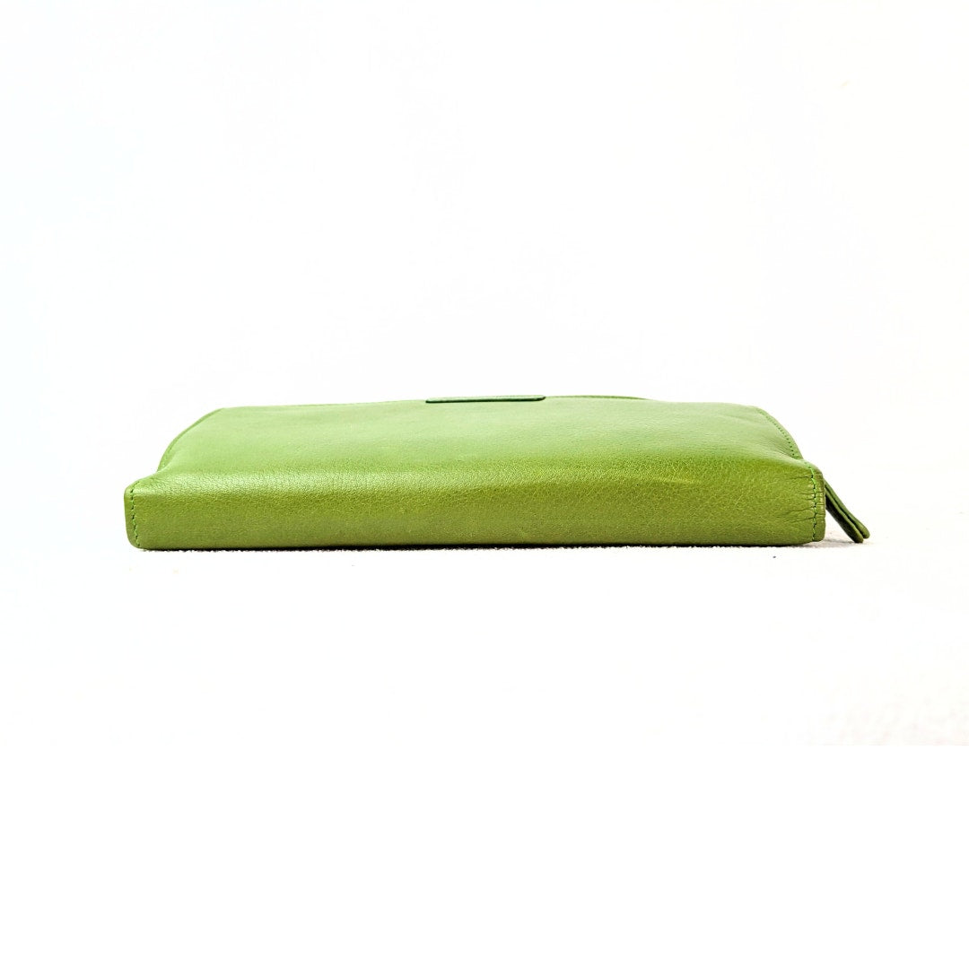 Osgoode Marley Bi-Fold Wallet – Grass Green Leather