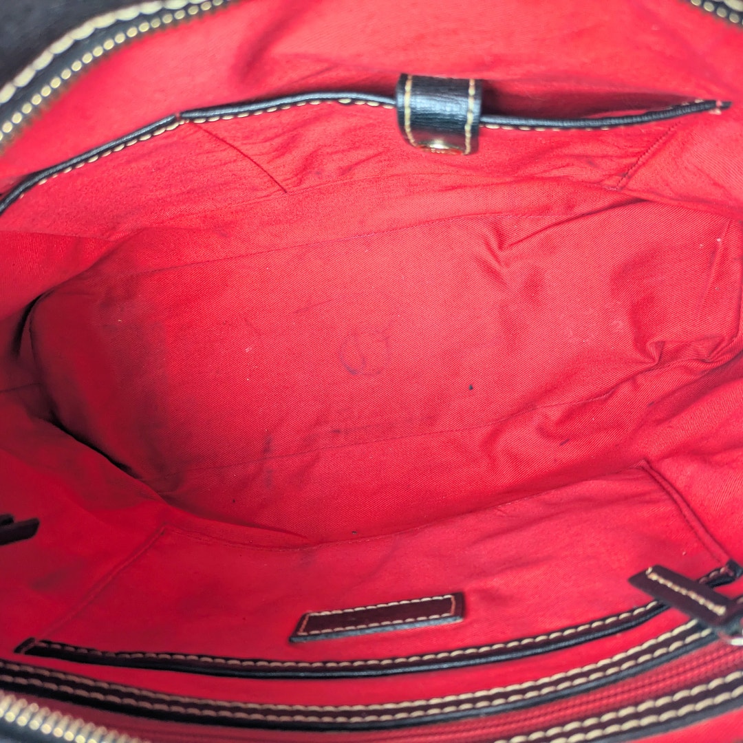 Pre-owned Dooney & Bourke Lexington Crossgrain Shoulder Bag