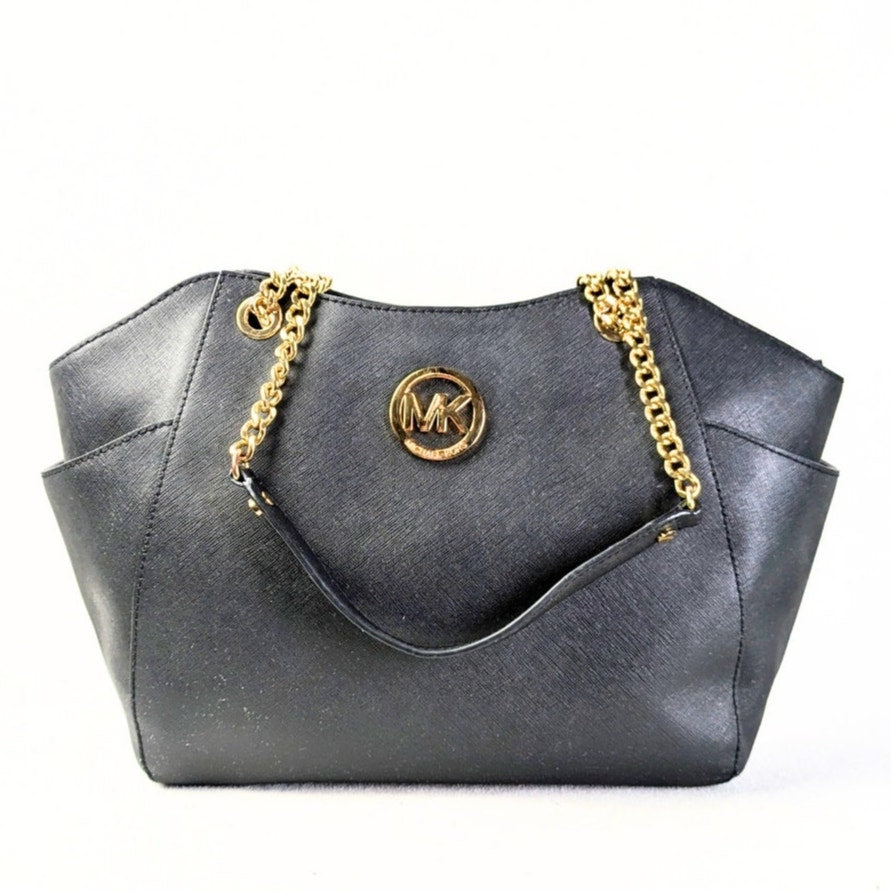 Pre-loved Michael Kors Jet Set Saffiano Leather Tote Bag