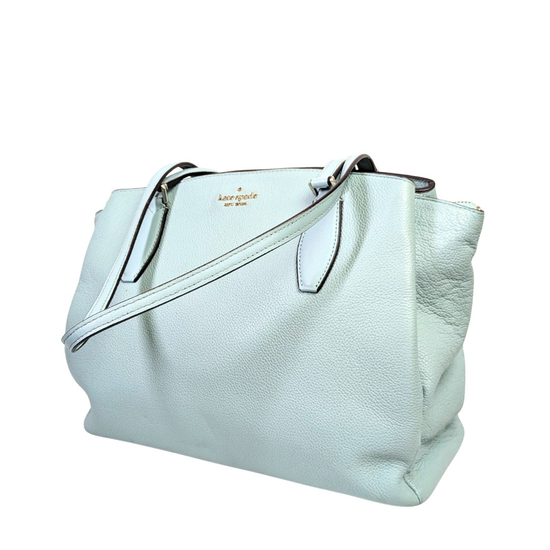 Kate Spade Monet Turquoise Leather Shoulder Bag