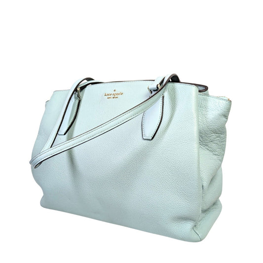 Kate Spade Monet Turquoise Leather Shoulder Bag