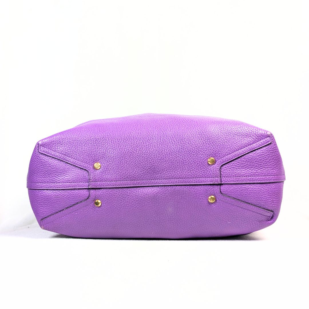 Annabel Ingall Large Isabella Tote Bag in Vibrant Purple