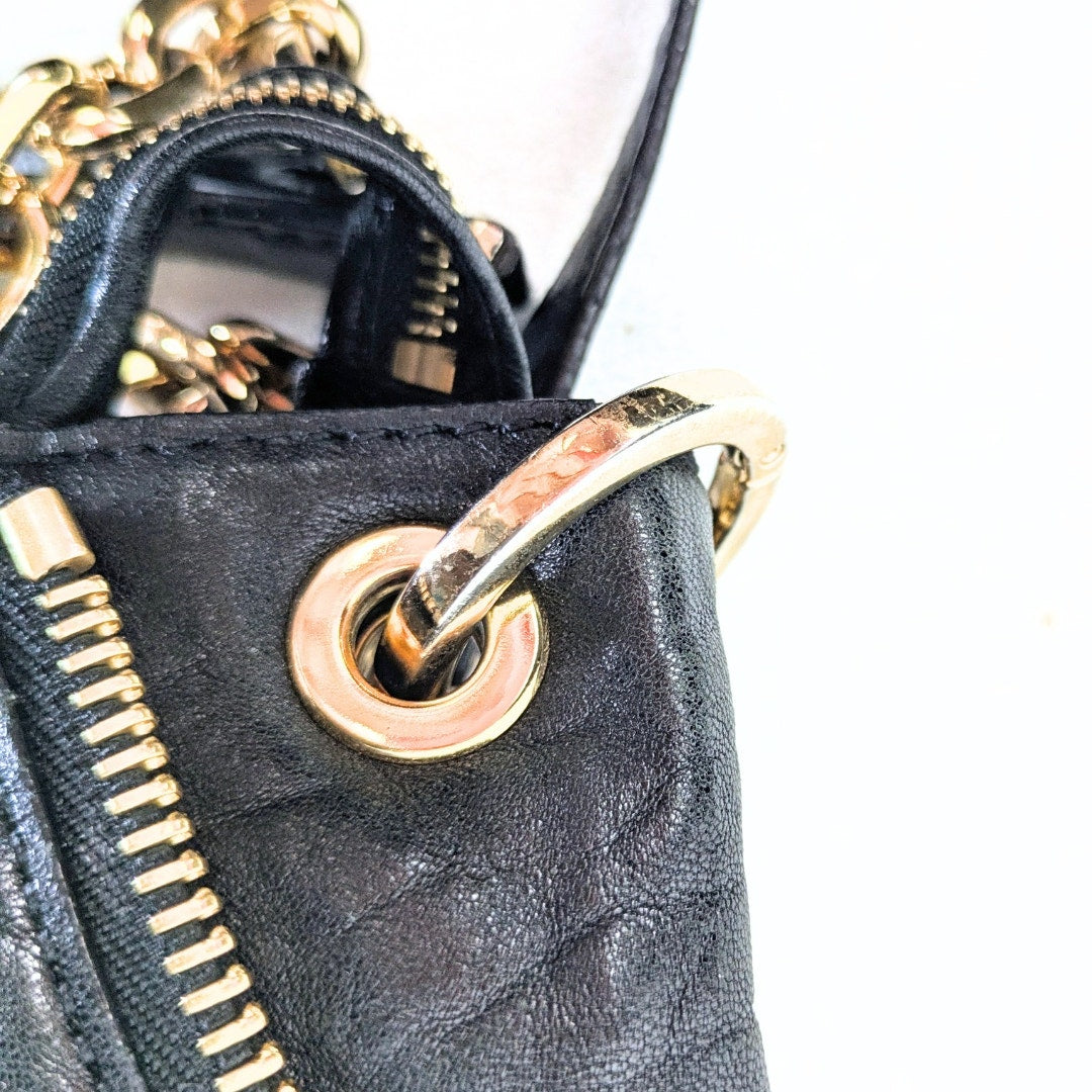 Pre-loved Michael Kors Stanthorpe Leather Rectangle Tote Handbag