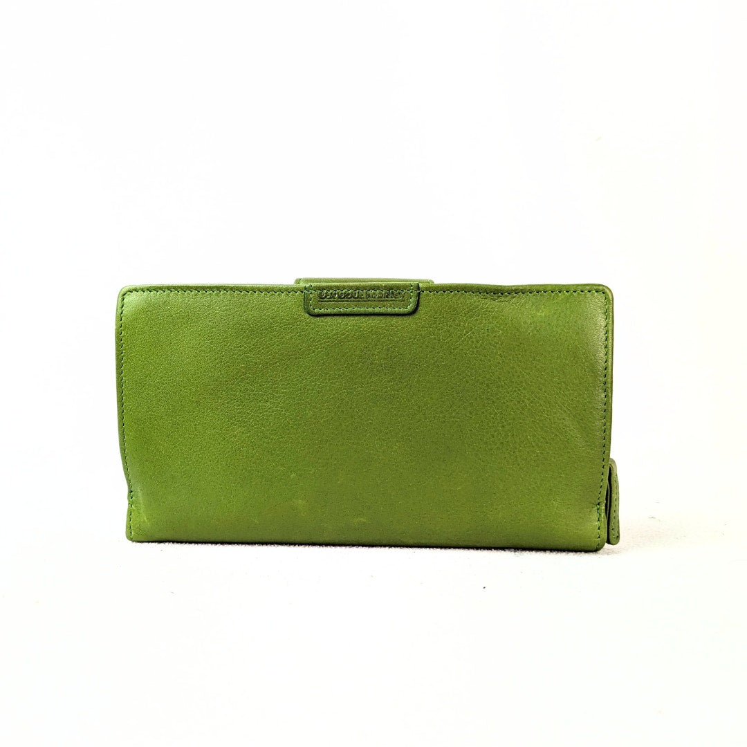 Osgoode Marley Bi-Fold Wallet – Grass Green Leather