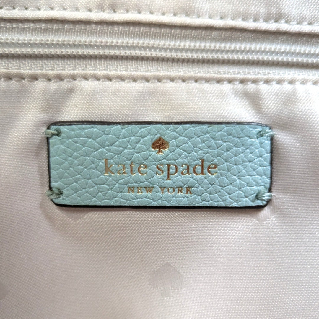 Kate Spade Monet Turquoise Leather Shoulder Bag