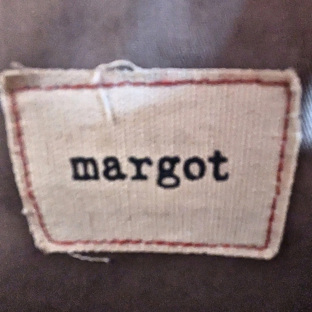 Margot Brown Leather Dome Crossbody Bag