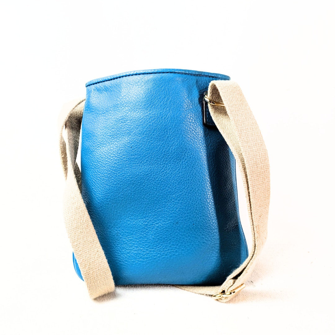 Michael Kors Fulton Sky Blue Crossbody Bag